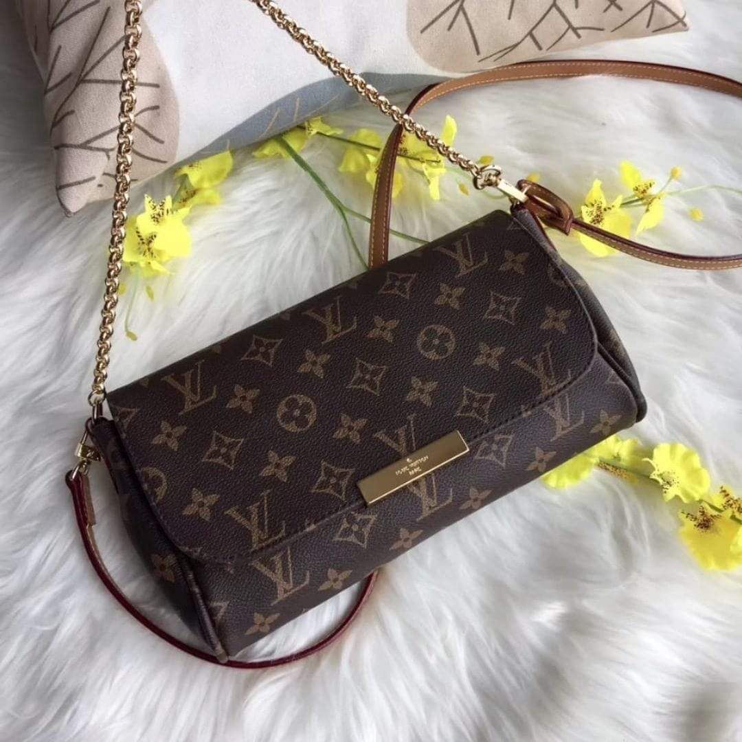 Louis Vuitton Shelton Monogram Shoulder Bag (With Box)