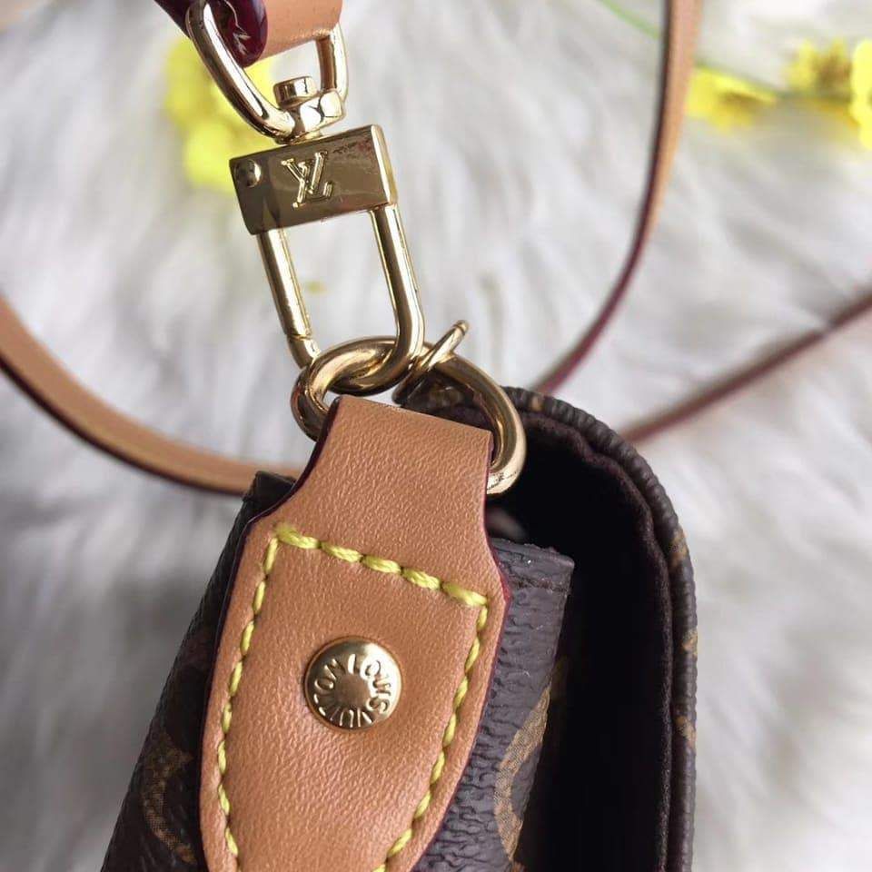 Louis Vuitton Shelton Monogram Shoulder Bag (With Box)