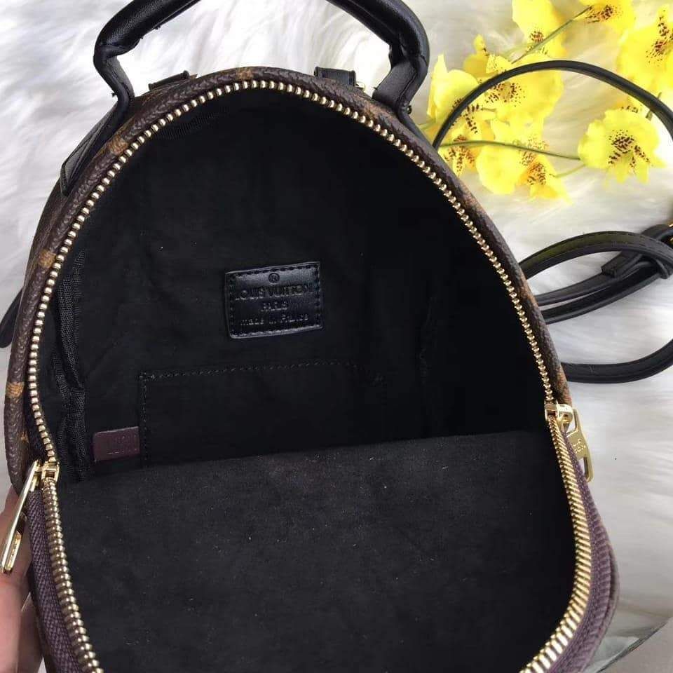 1st-copy-louis-vuitton-mono-coffee-mini-backpack-13851516960834-b9aa6472 Louis Vuitton Coffee Palm Spring Mini Backpack