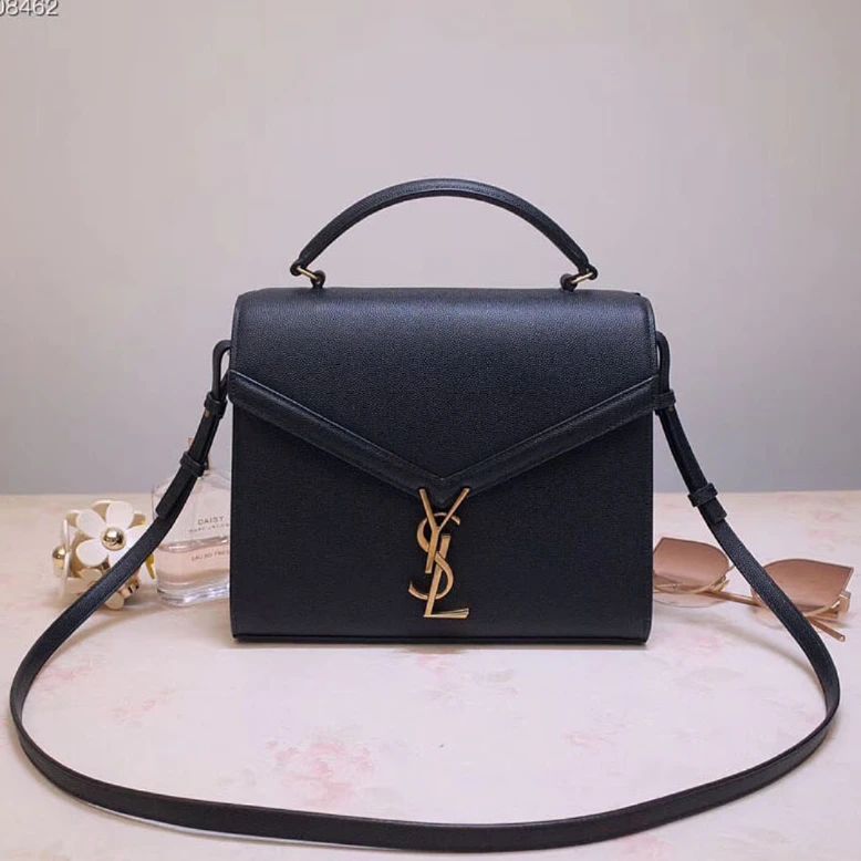 WhatsApp Image 2022-04-07 at 1.53.37 AM Ysl Cassandra Top Handle Small Black Hand Bag (With Box)
