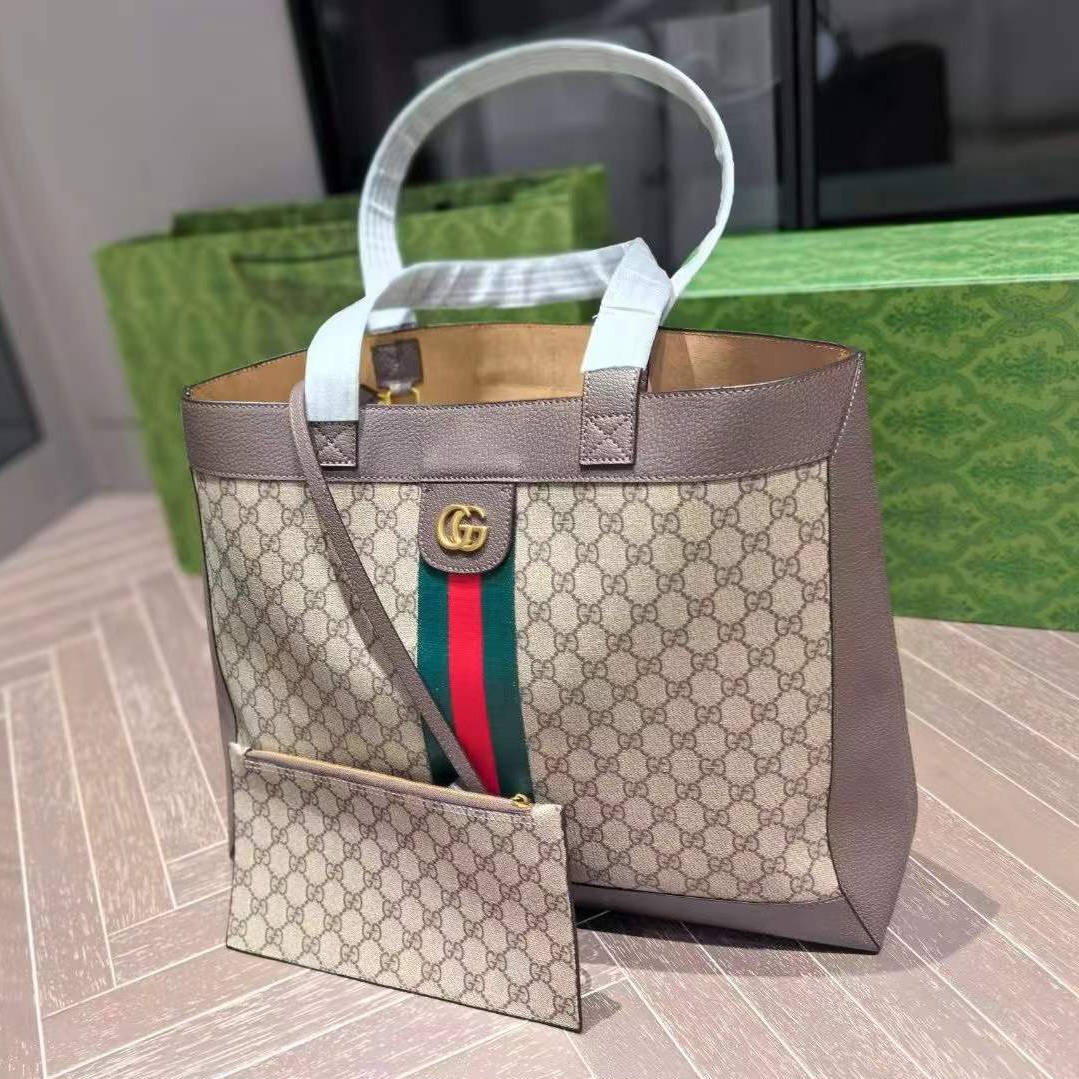 Gucci Ophidia GG Supreme Large Tote Bag