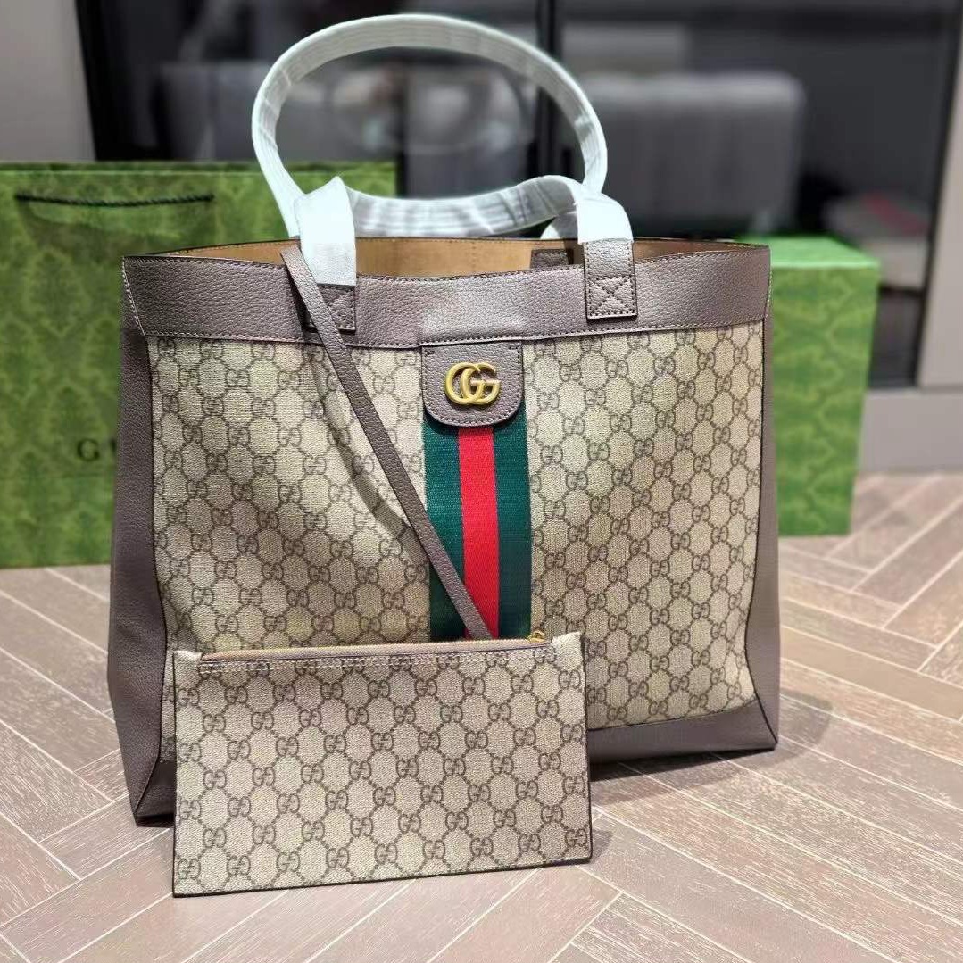 Gucci Ophidia GG Supreme Large Tote Bag