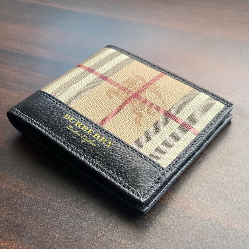 Burberry Iconic Print Leather Men’s Wallet