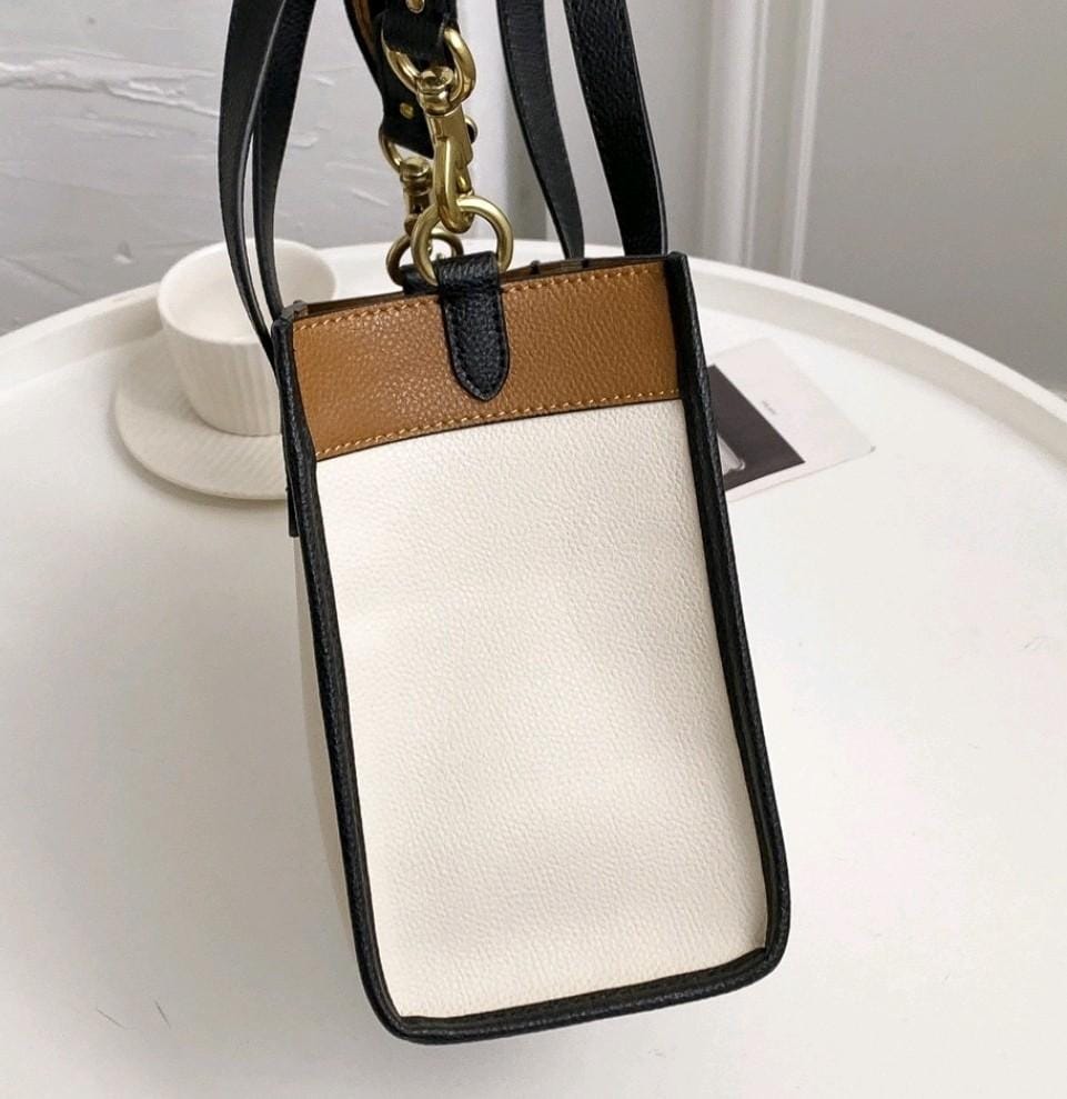 Coach Field Tote 30 Color Block Bag (With Double Box)