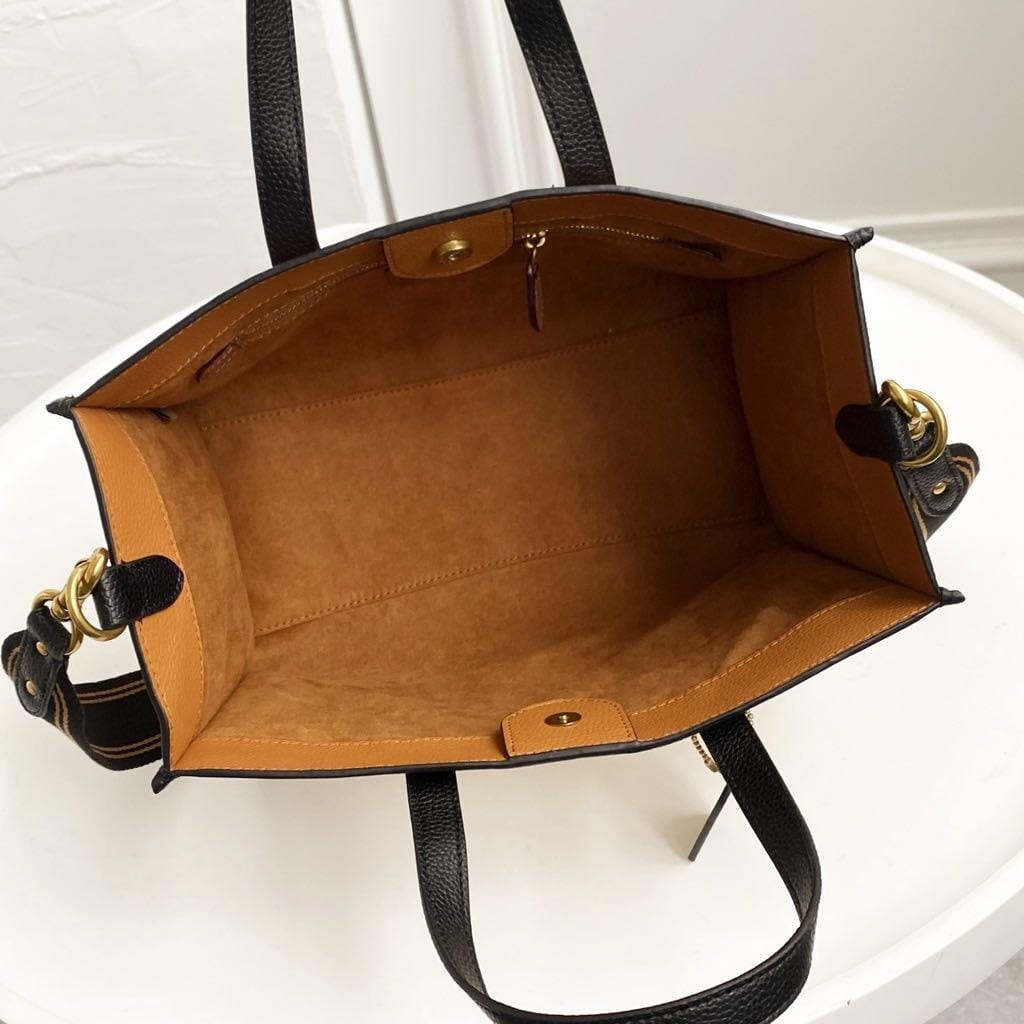 Coach Field Tote 30 Color Block Bag (With Double Box)