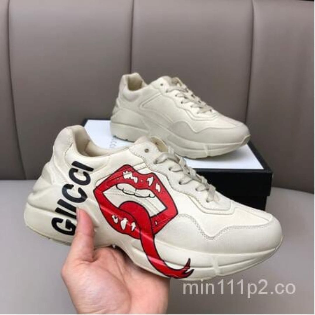 WhatsApp Image 2022-06-30 at 7.19.05 PM_adobe_express Gucci Rhython Kiss Premium Quality White Color Men’s Casual Shoes