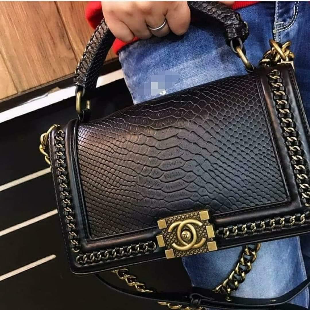 WhatsApp Image 2022-07-02 at 12.42.00 PM Chanel Leboy Black Croco Premium Quality Handbag
