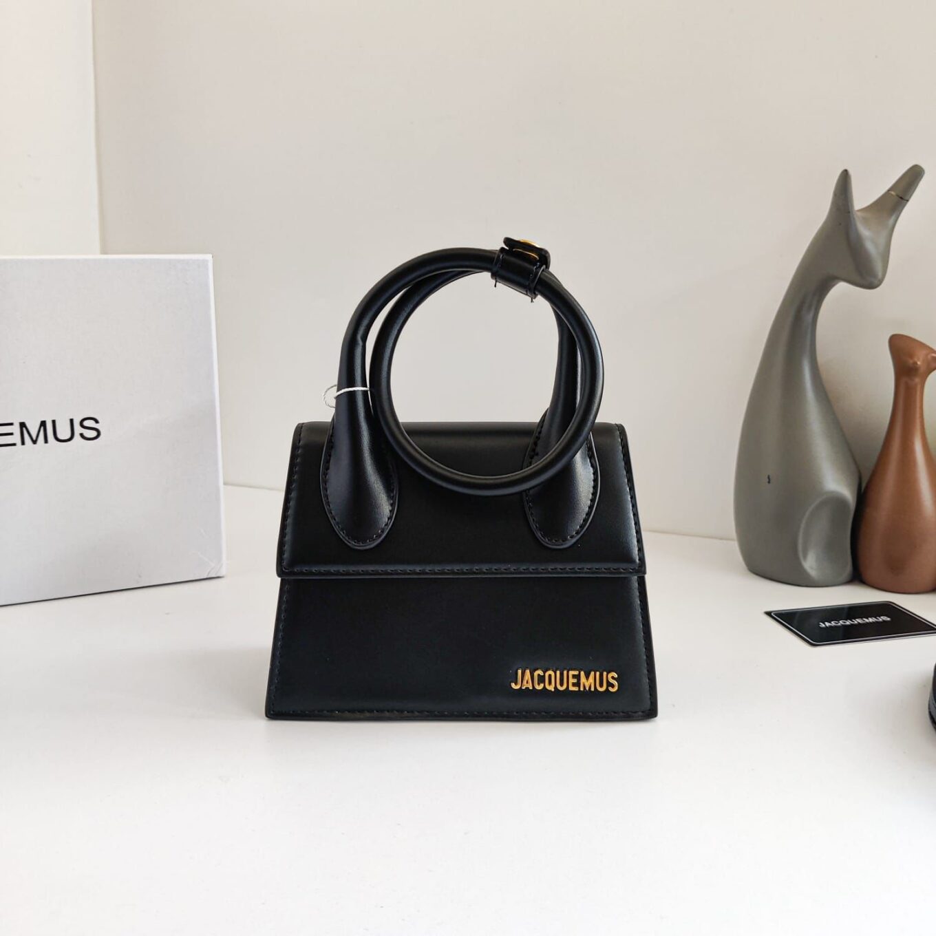 WhatsApp Image 2025-09-27 at 7.42.04 PM Jacquemus Chiquito Black Small Handbag (With Box)
