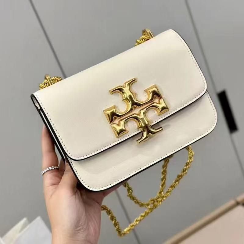 Tory Burch Eleanor White Sling Bag (With Box)