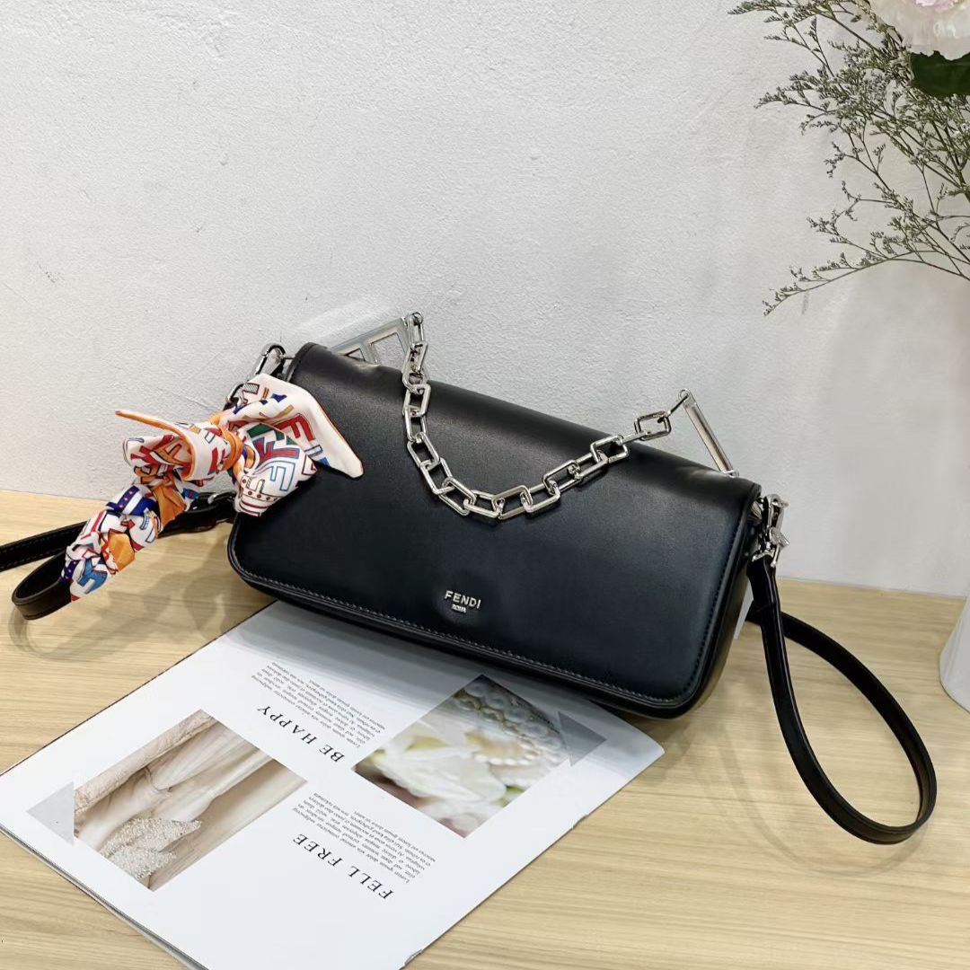 Fendi First Sight Black Sling Bag (With Box)