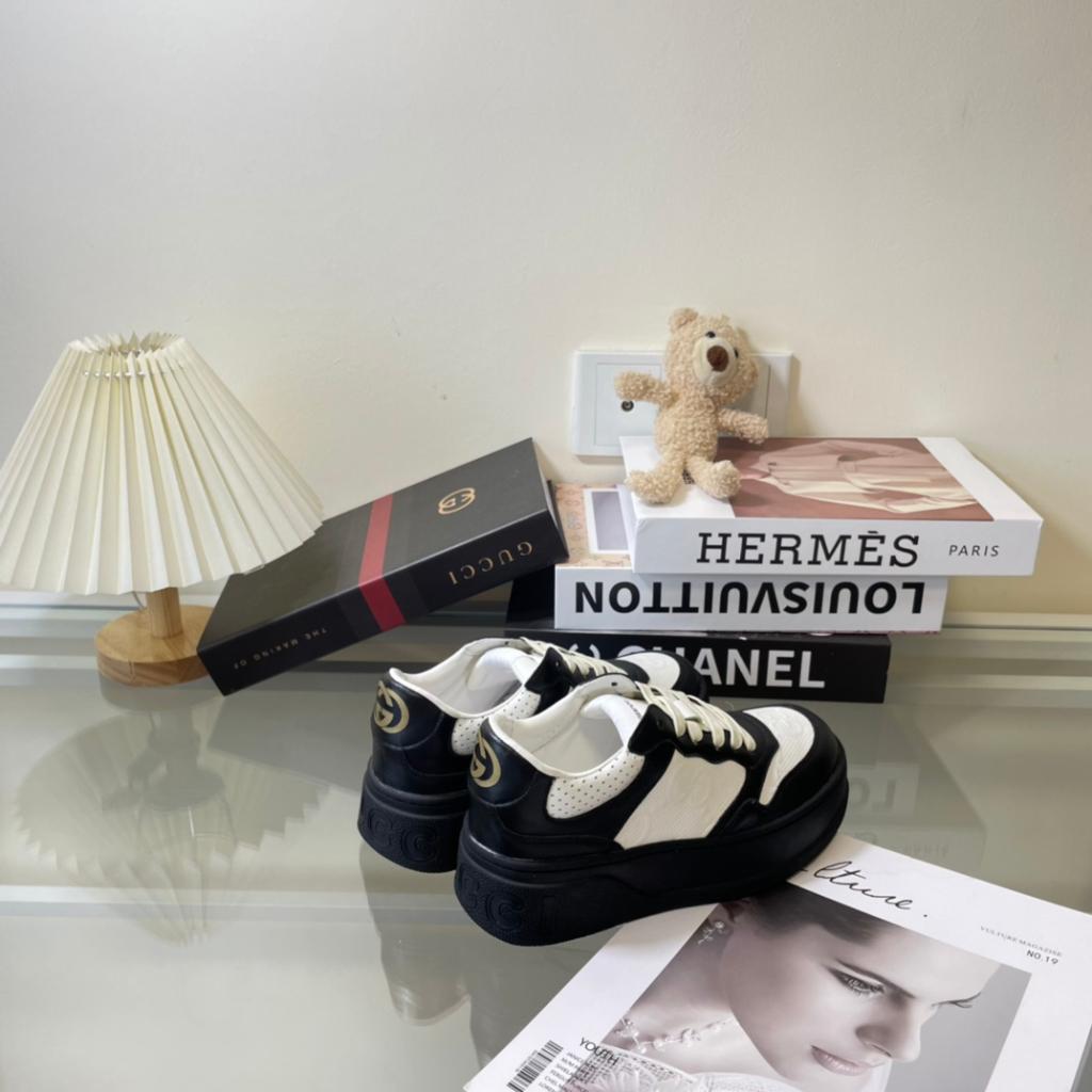 WhatsApp Image 2023-07-31 at 12.40.5522 Gucci Gg Embossed Black and White Sneaker for Men