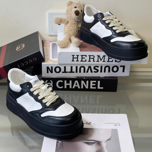 WhatsApp Image 2023-07-31 at 12.40.5533 Gucci Gg Embossed Black and White Sneaker for Men