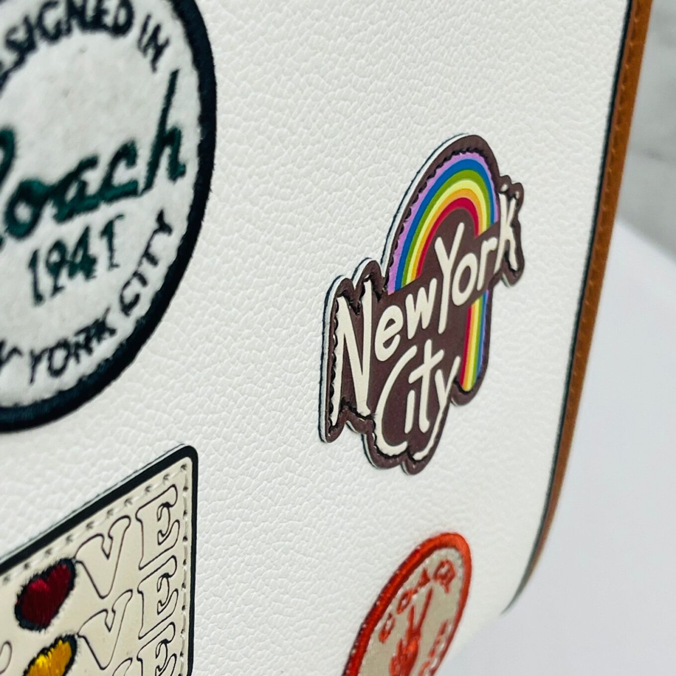 Coach Premium Quality Field Patch Tote (With Box)