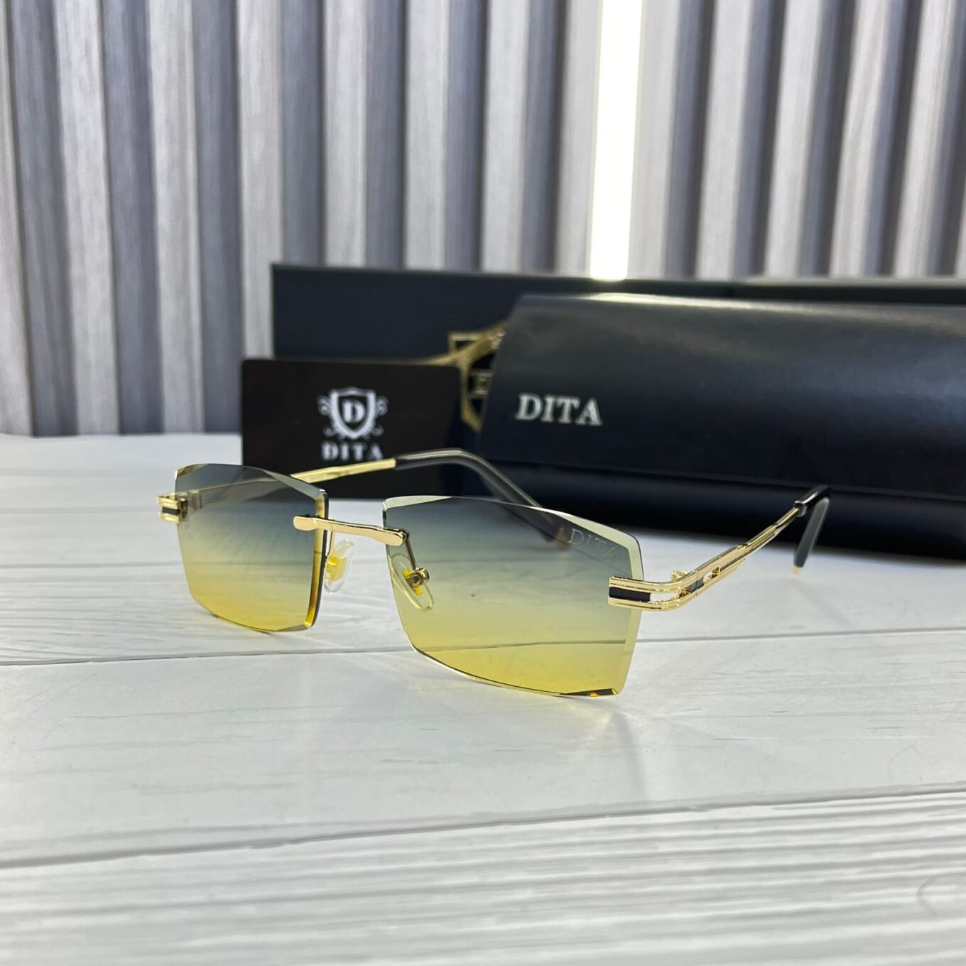 Dita Rectangular Sunglass For Men