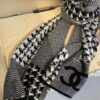 Chanel Full Warm Stripe Unisex Muffler
