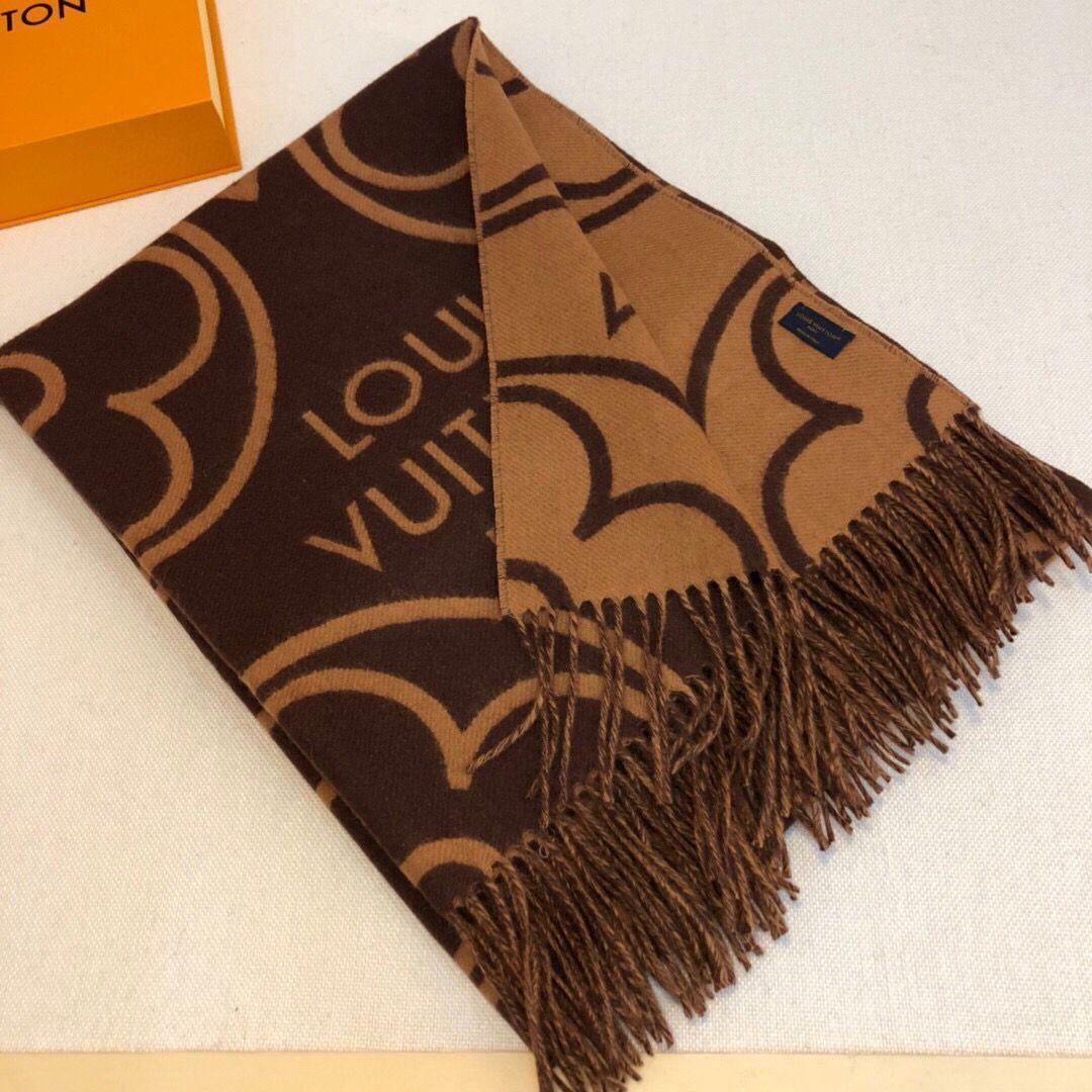 WhatsApp Image 2023-12-29 at 17.44.57_b4c0416f Louis Vuitton Bloom Coffee Unisex Muffler