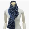 Louis Vuitton Blue Monogram Unisex Muffler
