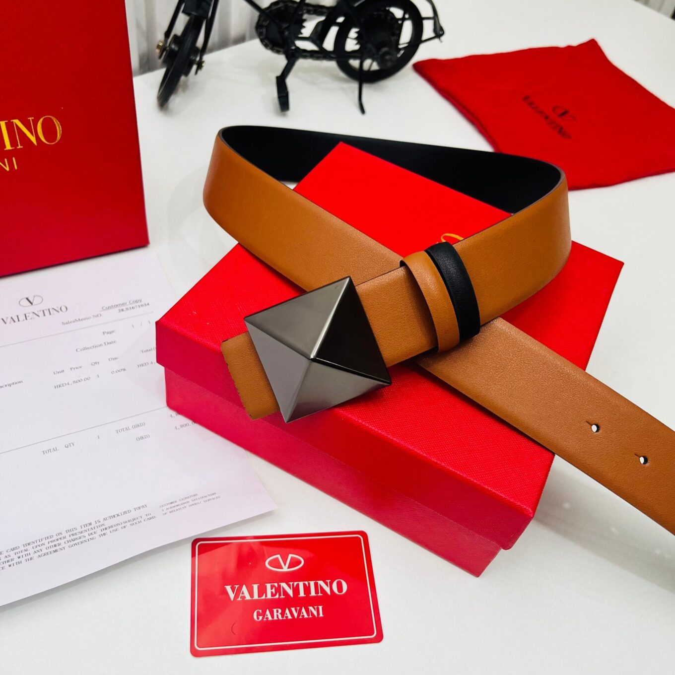 WhatsApp Image 2024-01-17 at 19.49.12_dadd975e Valentino One Stud Black And Brown Revesible Belt For Women