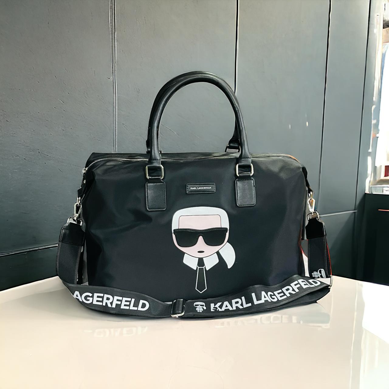 Karl Lagerfeld Nylon Duffle Bag