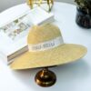Miu Miu Beige White Beach Hat