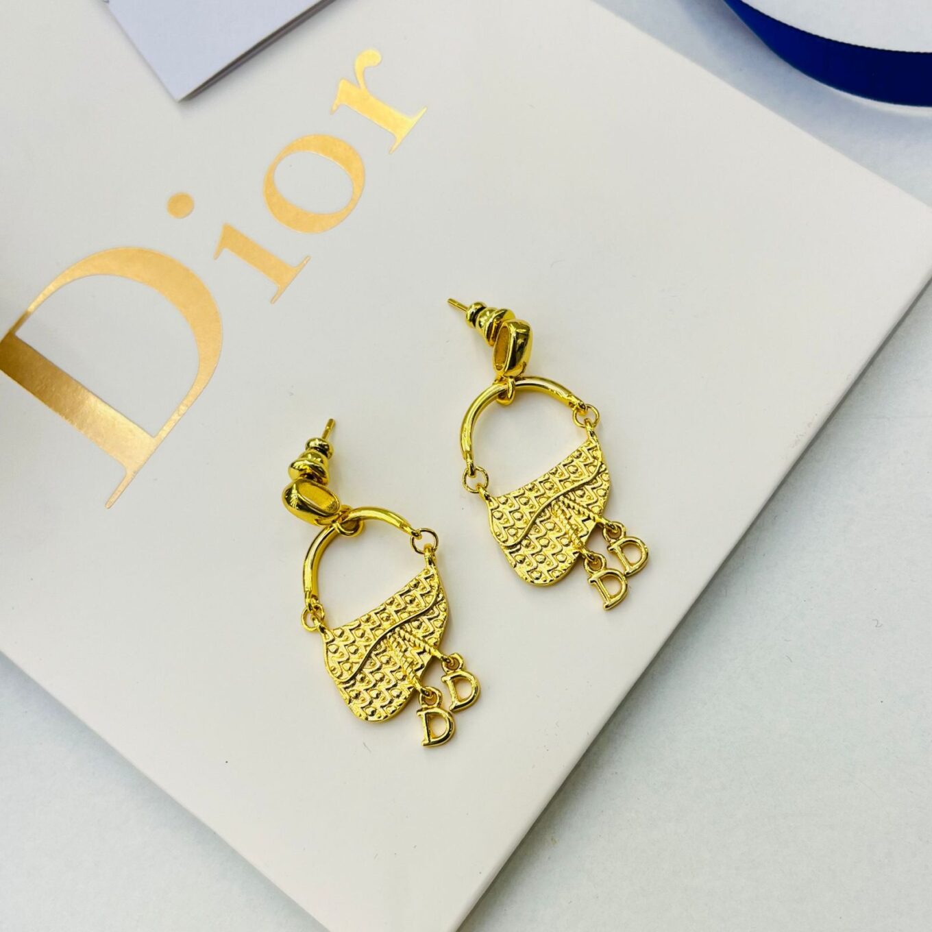 Christian Dior Saddle Earring
