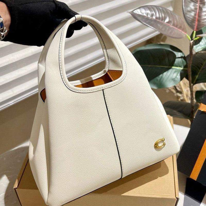 WhatsApp Image 2024-06-17 at 6.33.01 PM Coach Lana Beige Color Shoulder Bag (With Box)