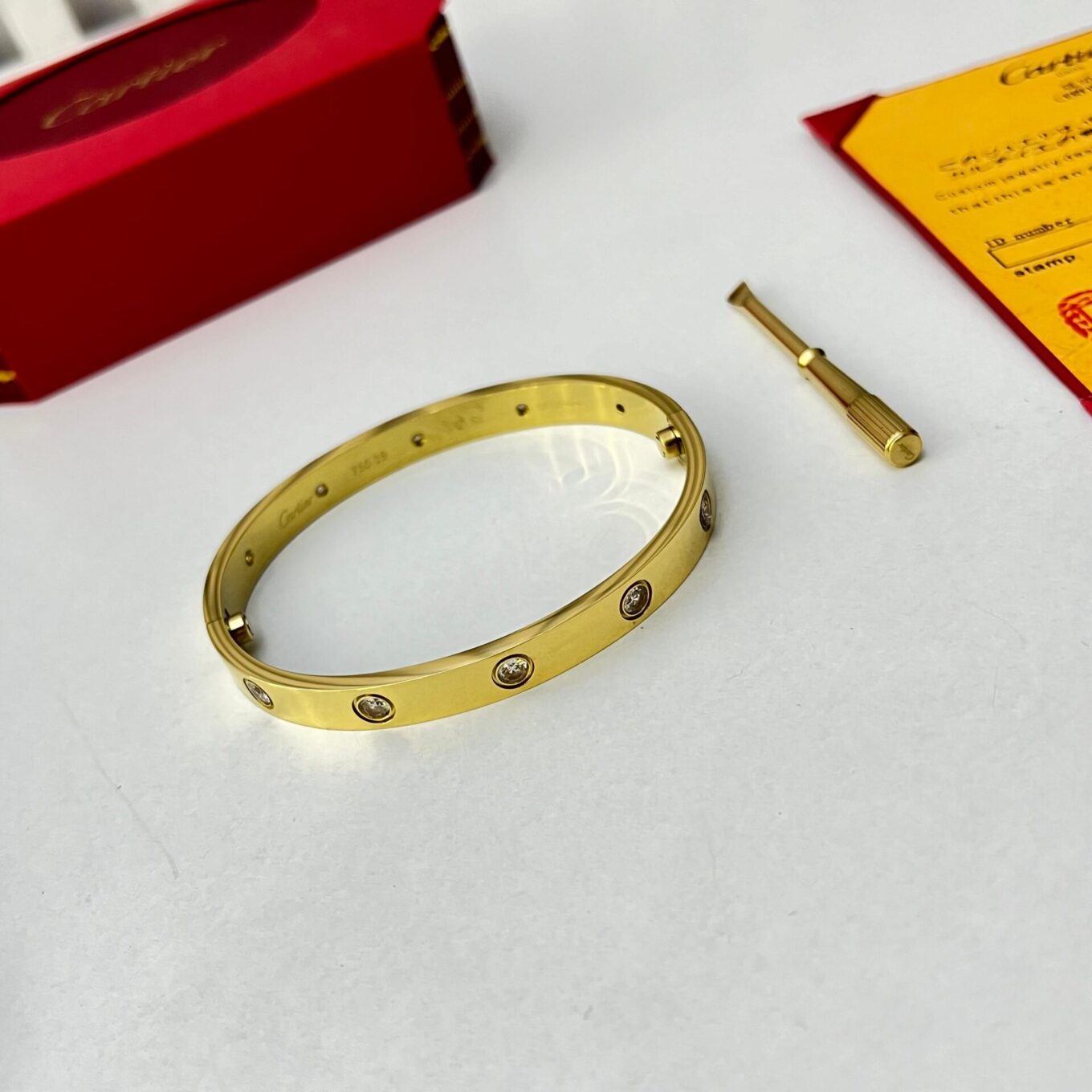 Cartier Golden Diamond Love Bracelet