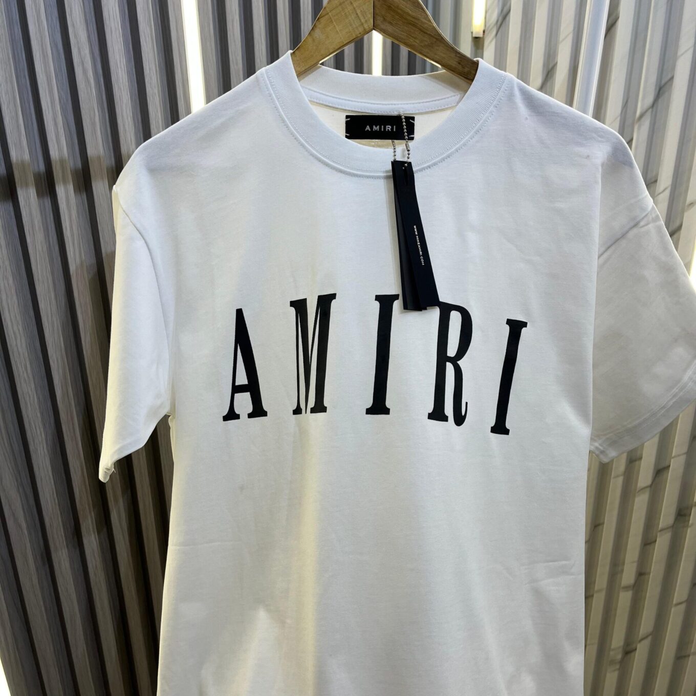 Amiri Classic White Oversized Tshirt