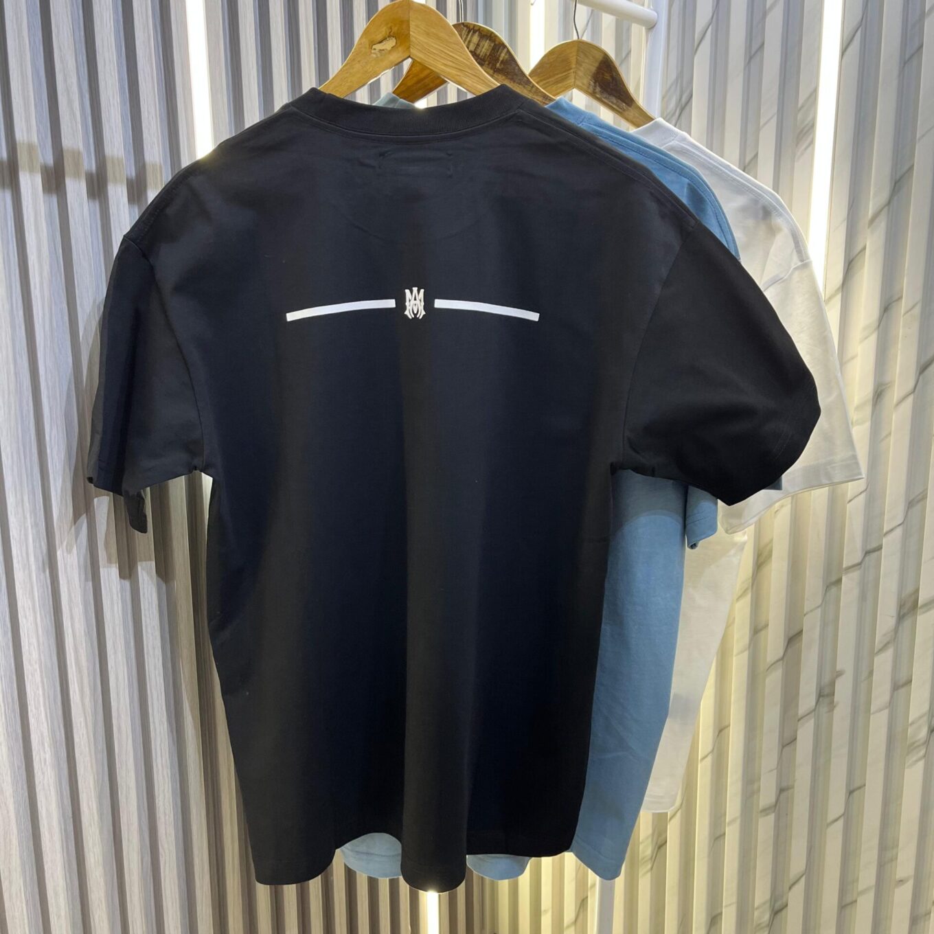 Amiri Casual Black Oversized Tshirt