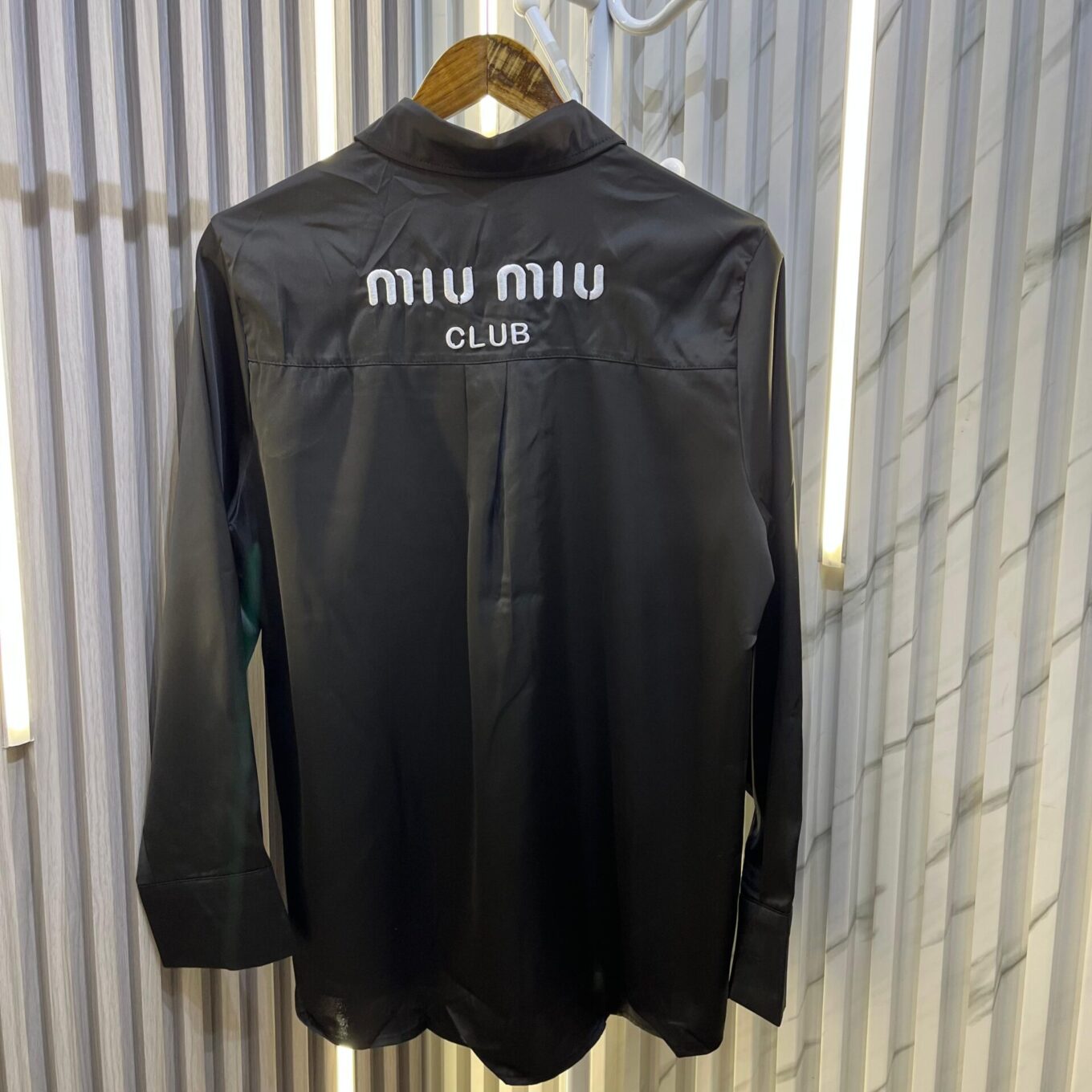 WhatsApp Image 2024-10-25 at 4.45.07 PM (1) Miu Miu Black Women’s Shirt