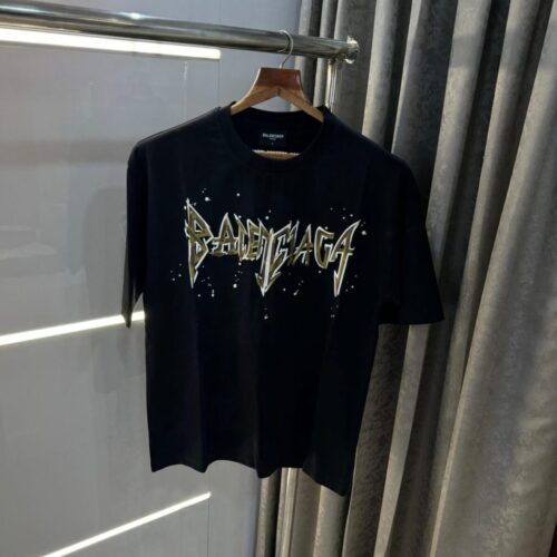 Balenciaga Black Oversized Men’s T-Shirts