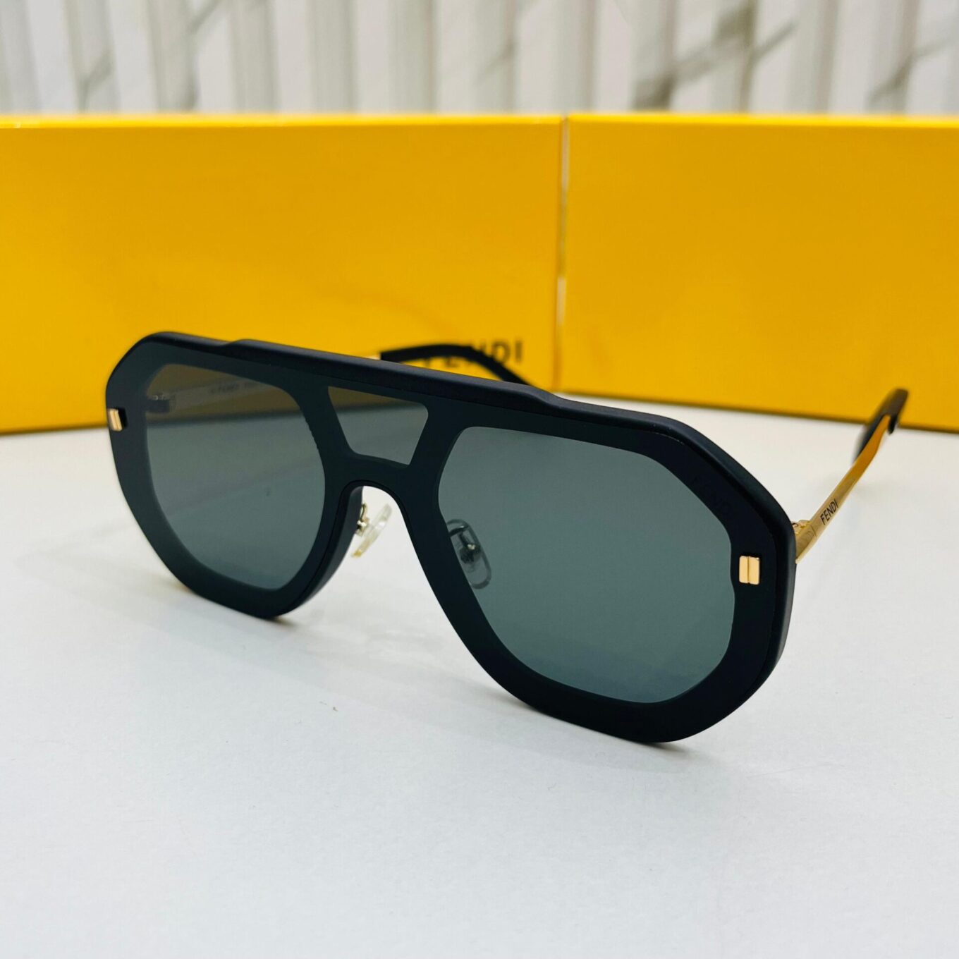 Fendi Polygon Square Premium Sunglass For Women