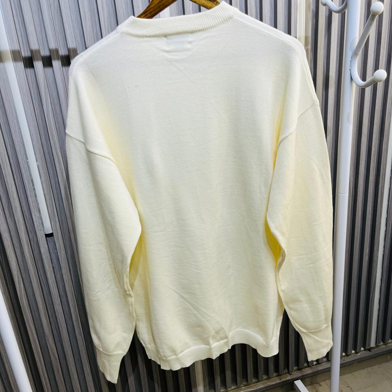 WhatsApp Image 2024-12-16 at 1.48.11 PM Loewe White Unisex Warm Sweater