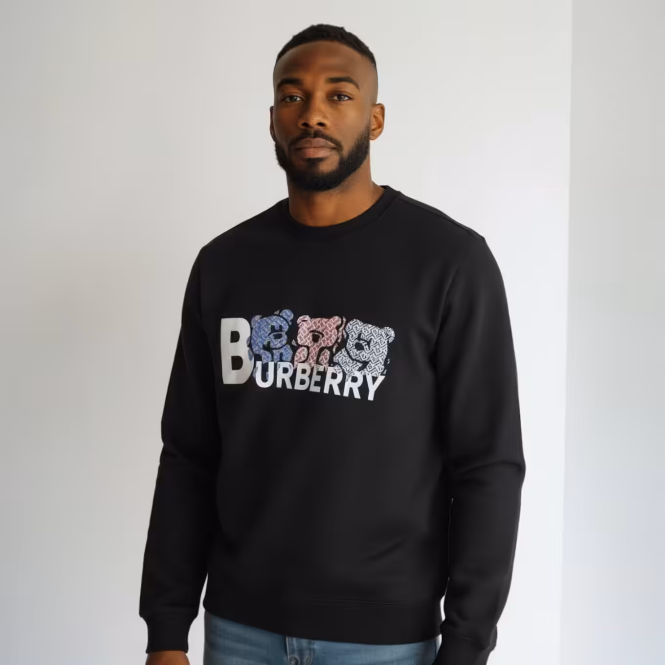 Burberry Teddy Black Sweatshirt