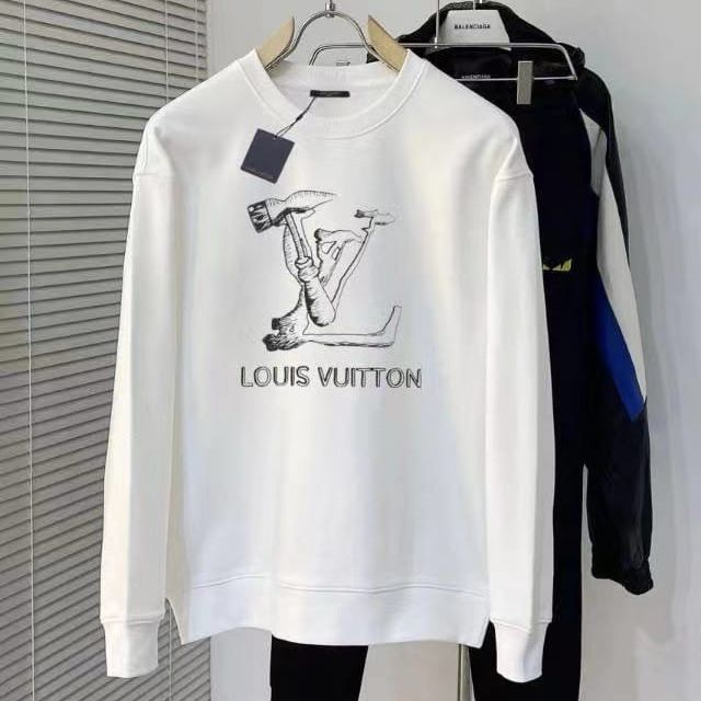 Louis Vuitton Halloween White Sweatshirt