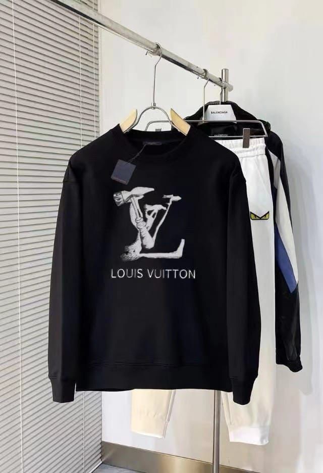 Louis Vuitton Halloween Black Sweatshirt
