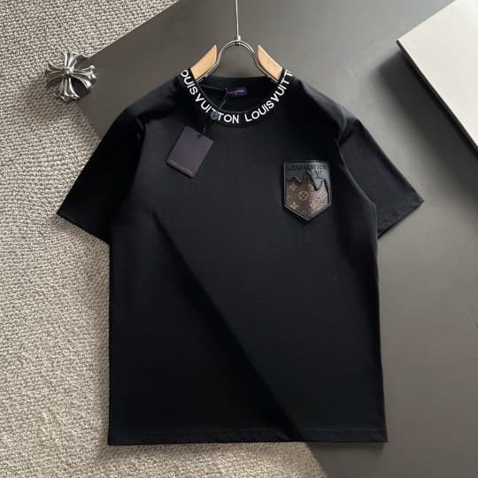 Louis Vuitton Mono Pocket Black Tshirt
