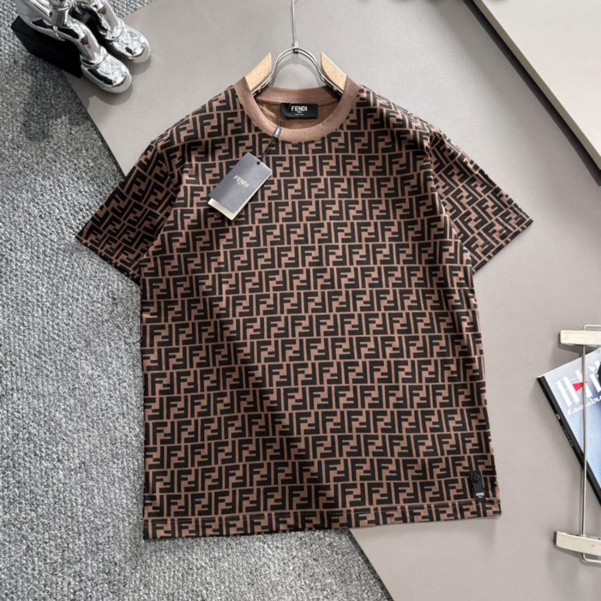 Fndi FF Monogram Tshirt