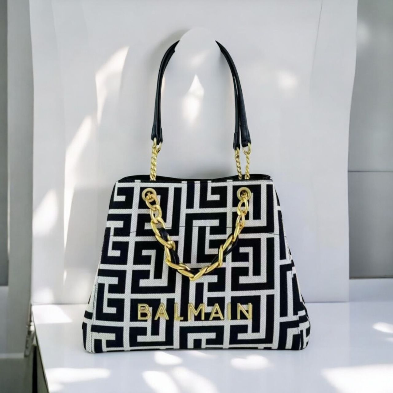 WhatsApp Image 2025-01-31 at 2.49.08 PM Balmain 1945 Jacquard Tote Bag