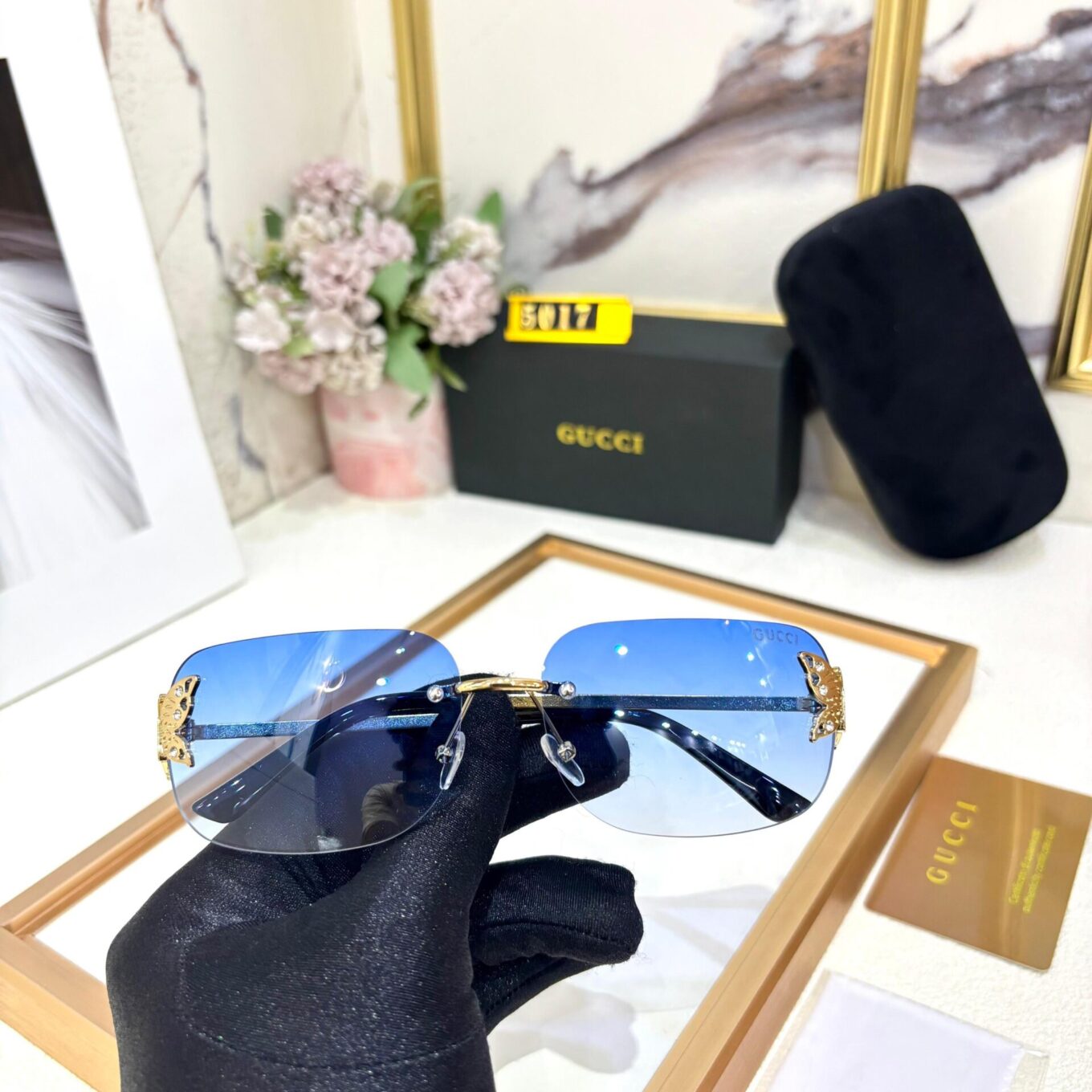 Gucci Butterfly Sunglass For Women