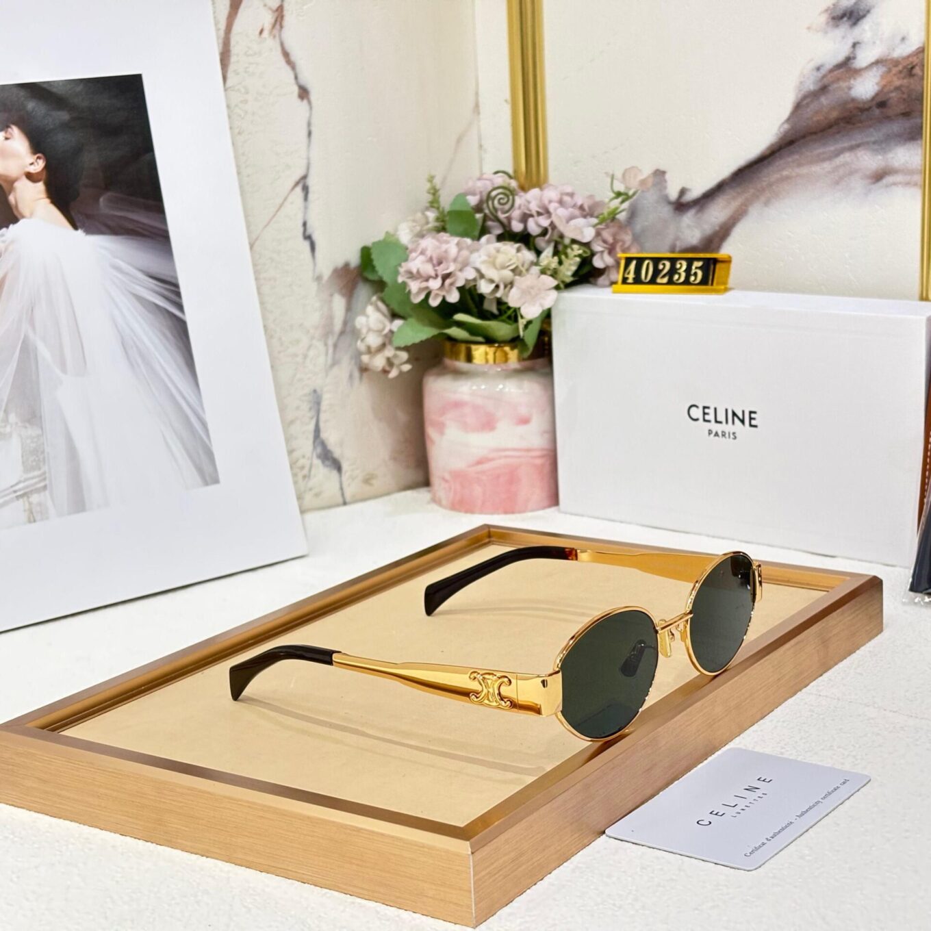Celine Oval Women Sunglass