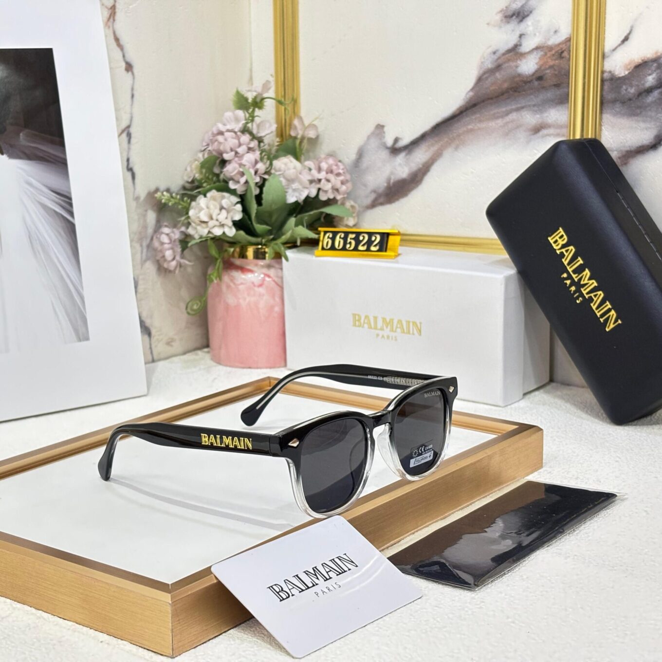 Balmain Polarized Wayfarer For Men