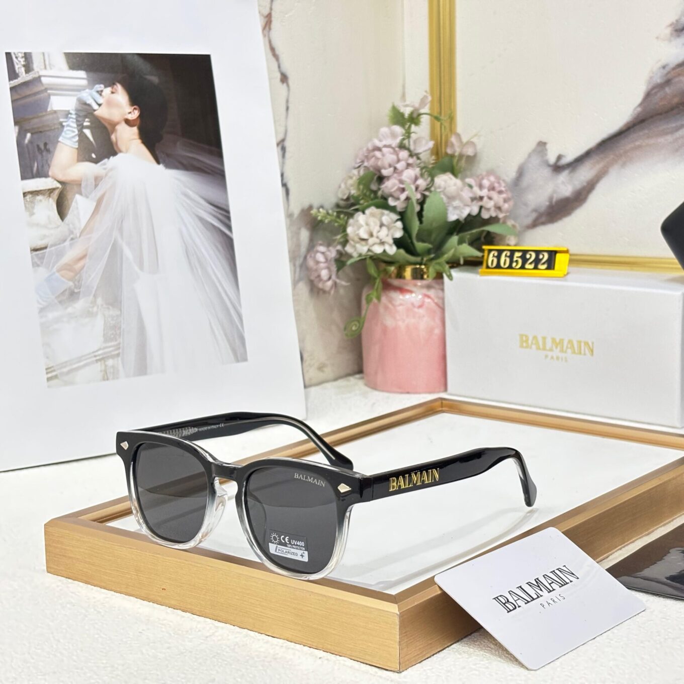 Balmain Polarized Wayfarer For Men