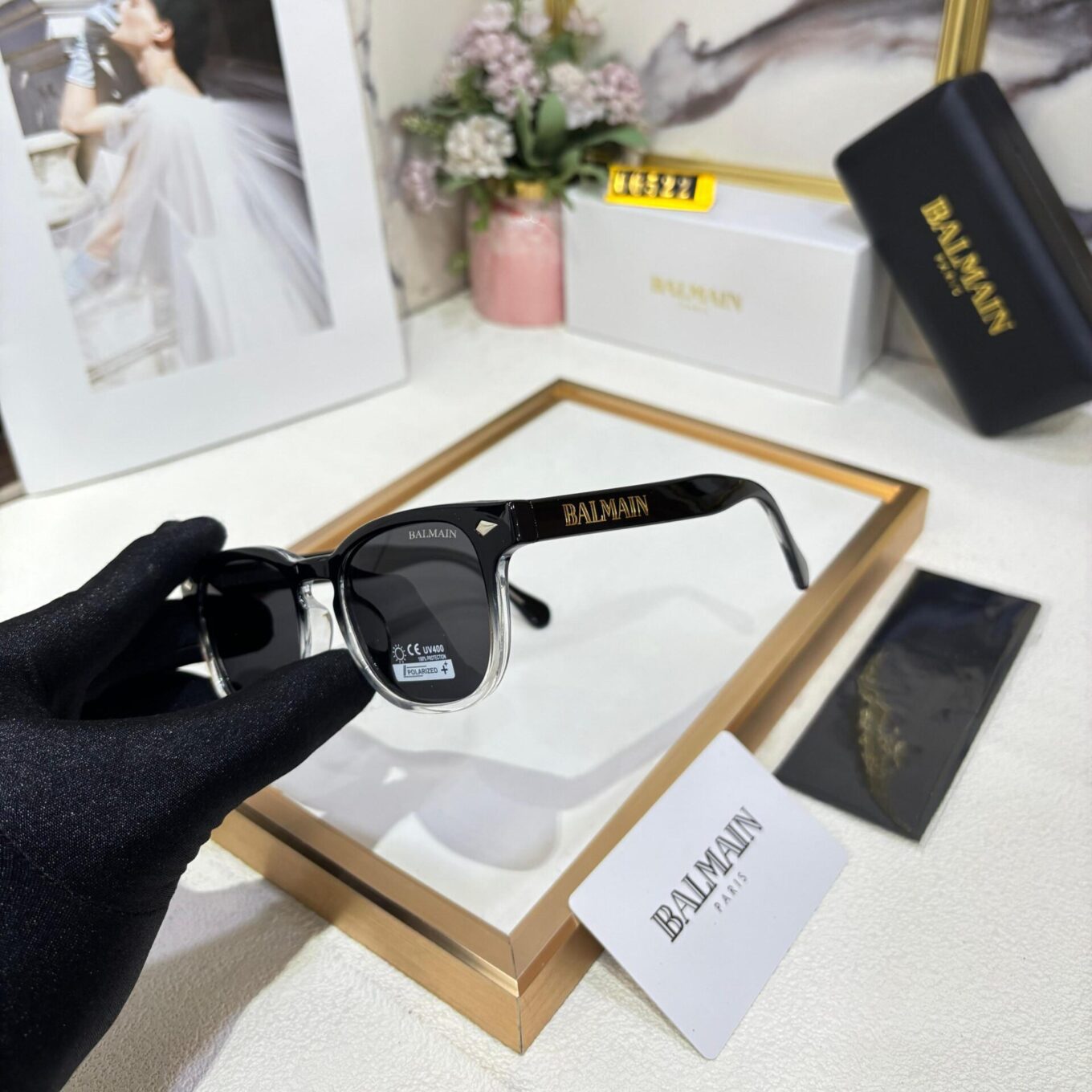 Balmain Polarized Wayfarer For Men