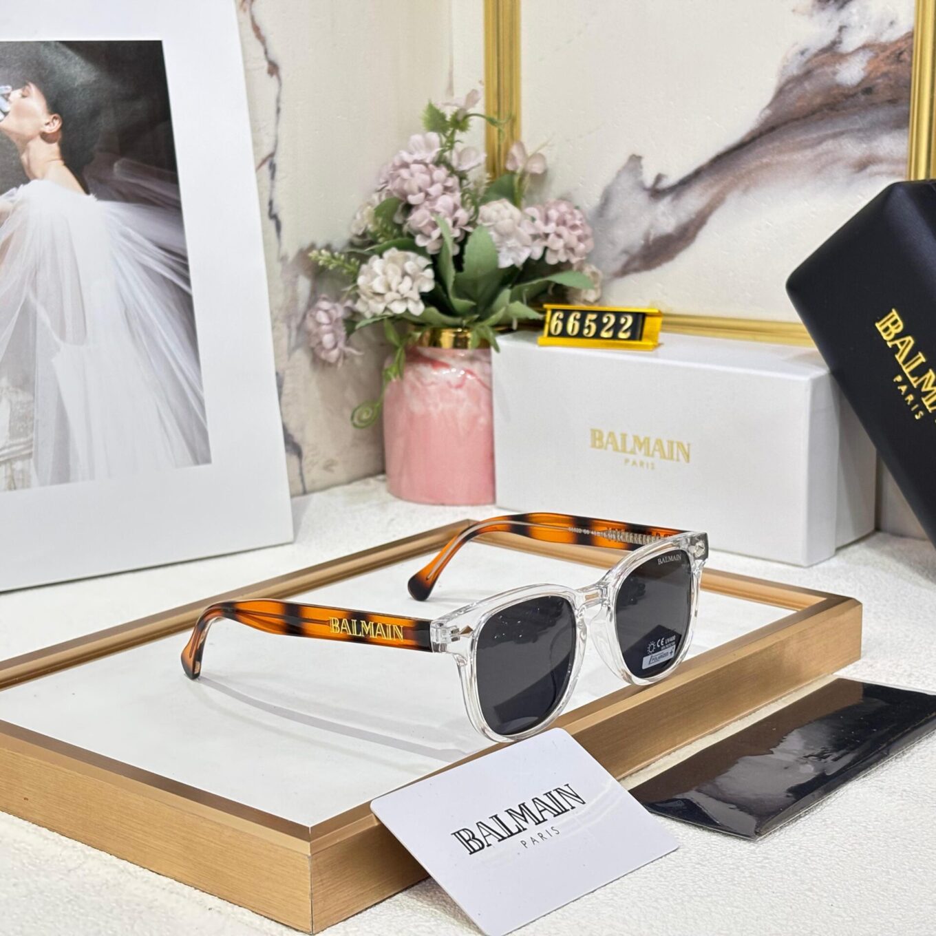 Balmain Polarized Wayfarer For Men