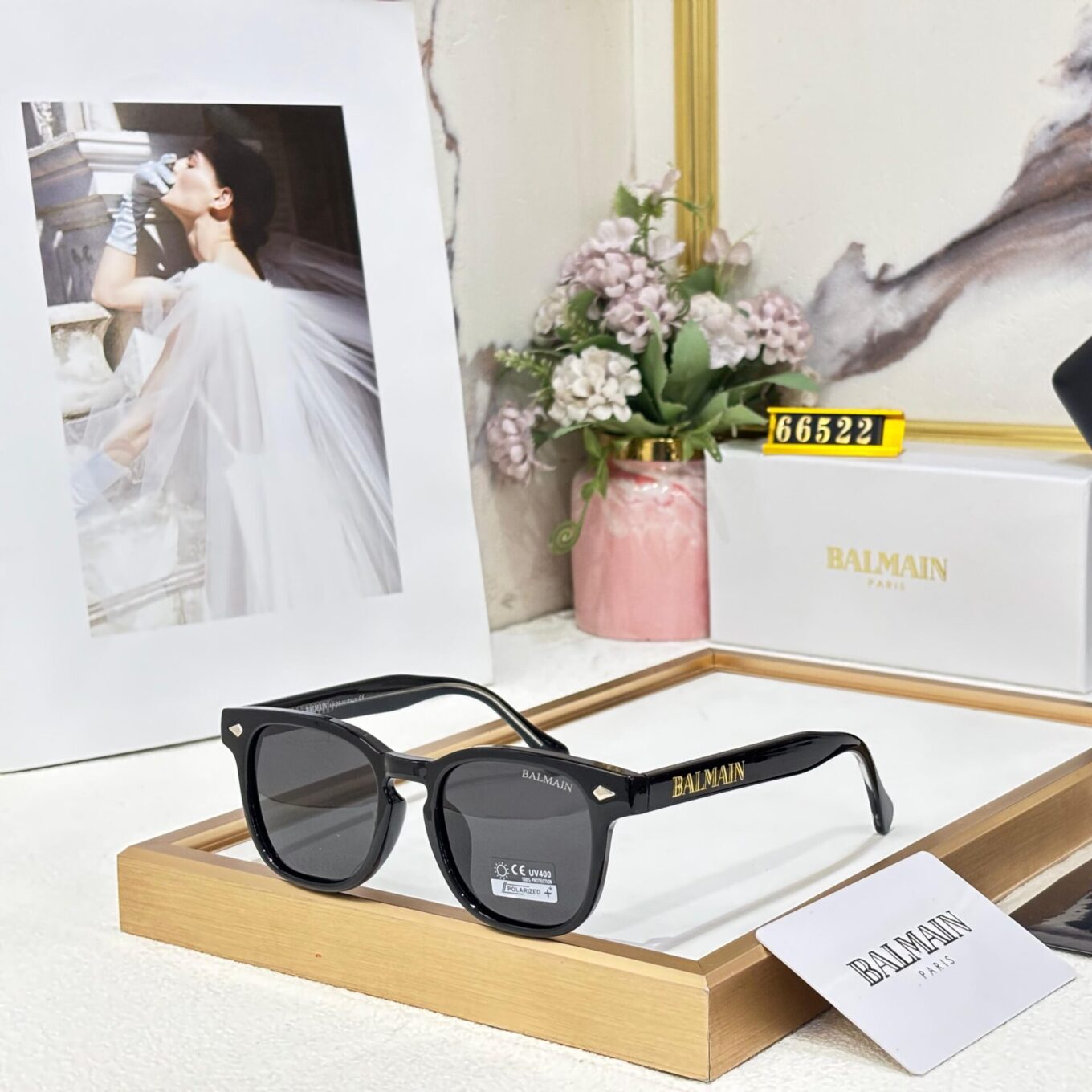 Balmain Polarized Wayfarer For Men