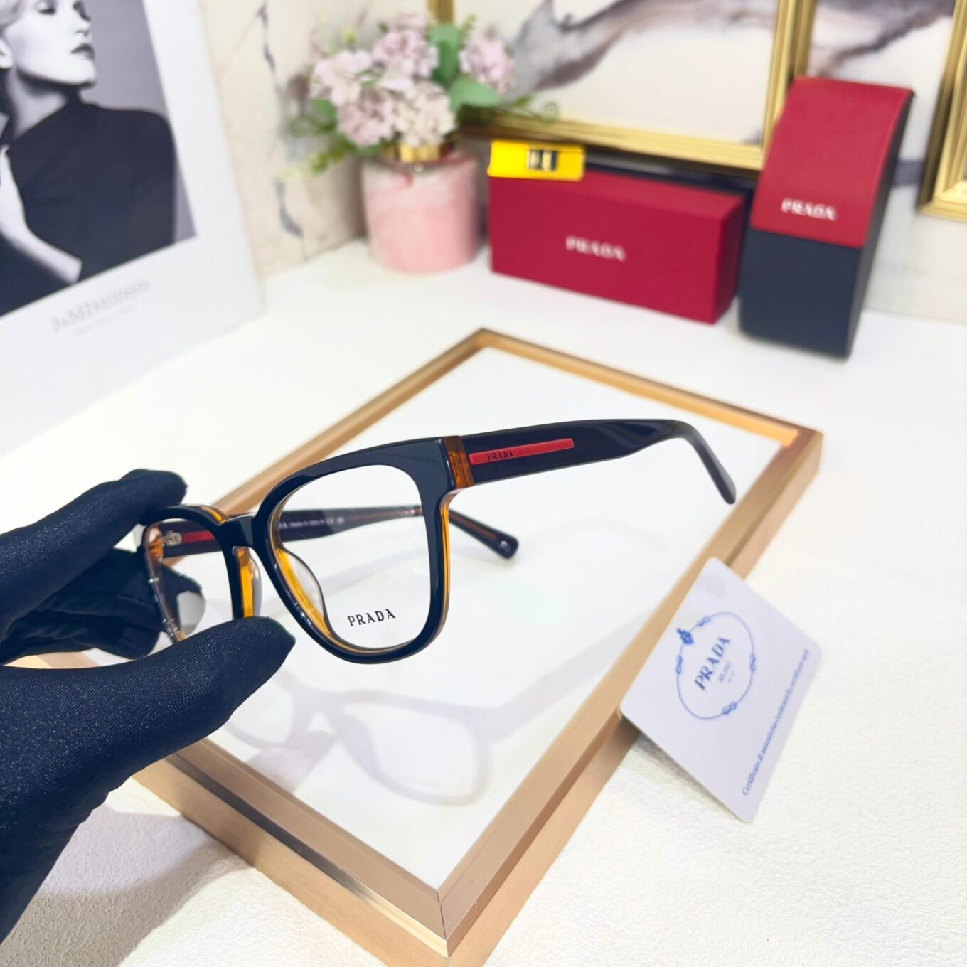 WhatsApp Image 2025-02-14 at 3.16.11 PM (1) Prada Women Optical Frame