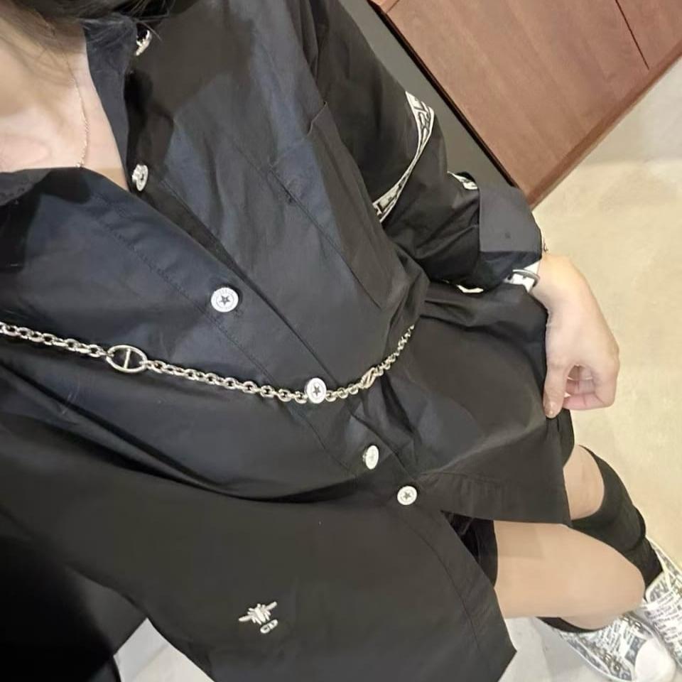 WhatsApp Image 2025-02-14 at 5.14.08 PM (1) Christian Dior Black Shirt For Women