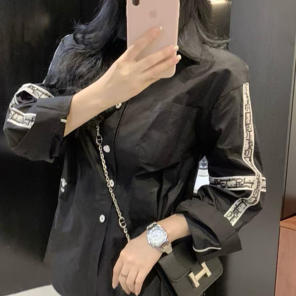 Christian Dior Black Shirt  For Women