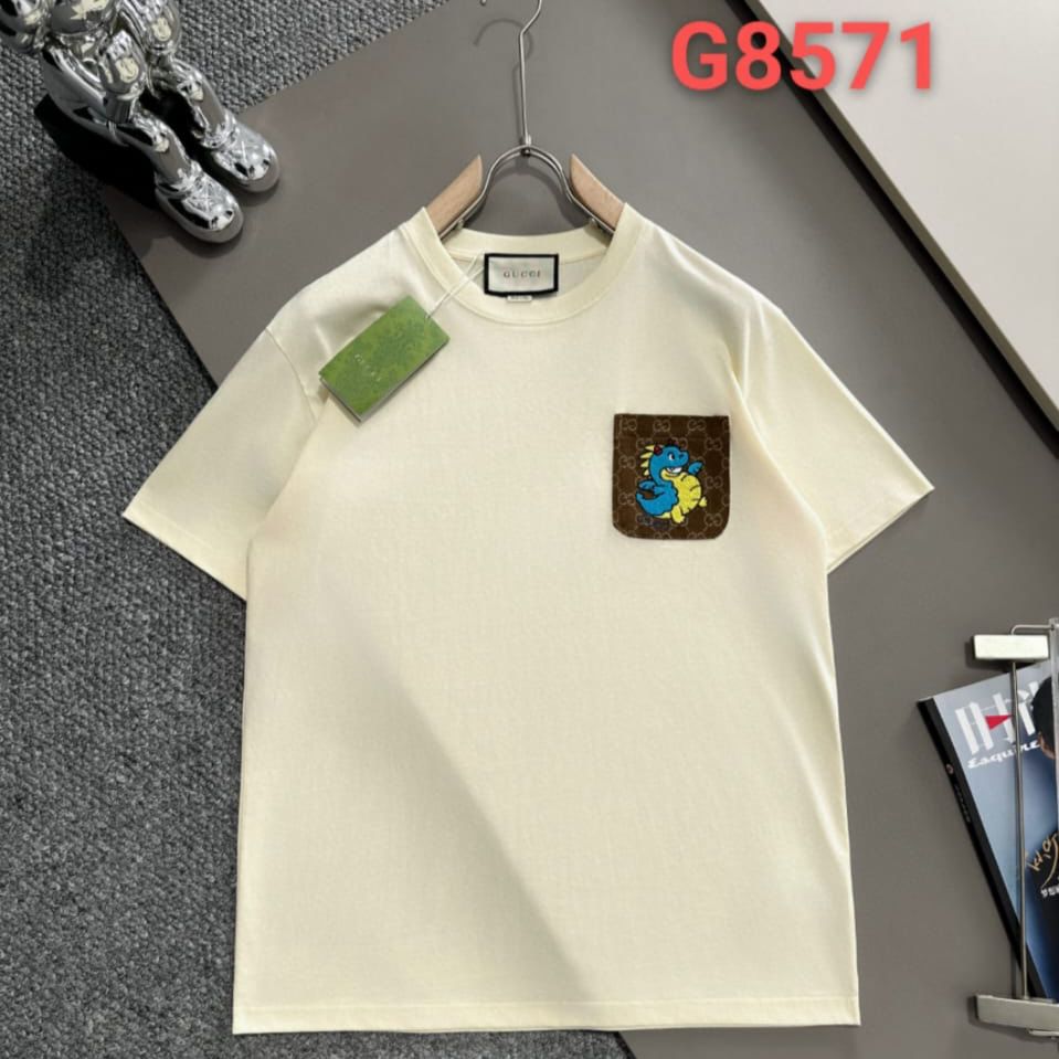 Gucci Off-White Oversized Tshirt  For Men
